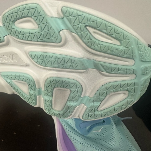 HOKA Women's Blue and Purple Running Shoes - Picture 8 of 9